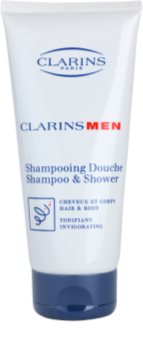 Clarins Men Wash shampoo rinfrescante per corpo e capelli