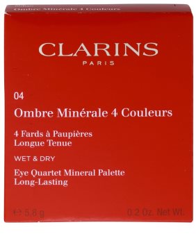 Clarins Eye Make-Up Ombre Minérale стійкі тіні для повік з дзеркальцем та аплікатором