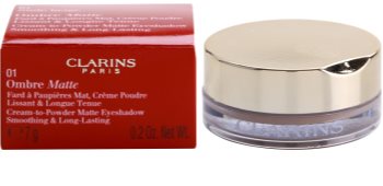 Clarins Eye Make-Up Ombre Matte langanhaltender Lidschatten mit Matt-Effekt
