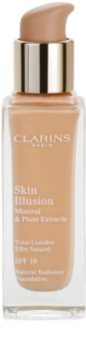 Clarins Face Make-Up Skin Illusion machiaj de stralucire pentru un look natural SPF 10