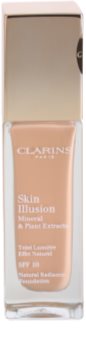 Clarins Face Make-Up Skin Illusion machiaj de stralucire pentru un look natural SPF 10