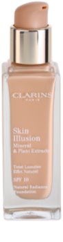 Clarins Face Make-Up Skin Illusion machiaj de stralucire pentru un look natural SPF 10