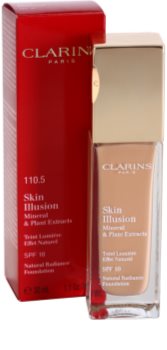 Clarins Face Make-Up Skin Illusion maquillaje con efecto iluminador para un aspecto natural SPF 10
