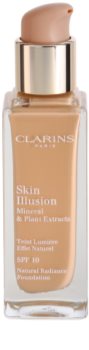Clarins Face Make-Up Skin Illusion освітлюючий тональний крем SPF 10