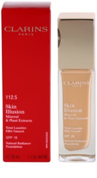 Clarins Face Make-Up Skin Illusion освітлюючий тональний крем SPF 10