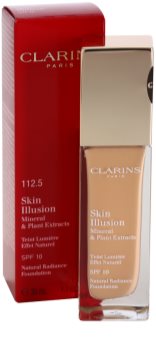 Clarins Face Make-Up Skin Illusion освітлюючий тональний крем SPF 10