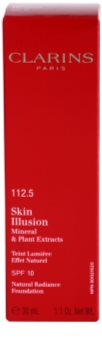 Clarins Face Make-Up Skin Illusion освітлюючий тональний крем SPF 10