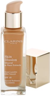 Clarins Face Make-Up Skin Illusion освітлюючий тональний крем SPF 10