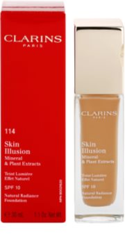Clarins Face Make-Up Skin Illusion освітлюючий тональний крем SPF 10