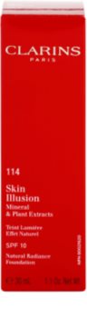 Clarins Face Make-Up Skin Illusion освітлюючий тональний крем SPF 10
