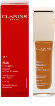 Clarins Face Make-Up Skin Illusion aufhellendes Make up für einen natürlichen Look LSF 10