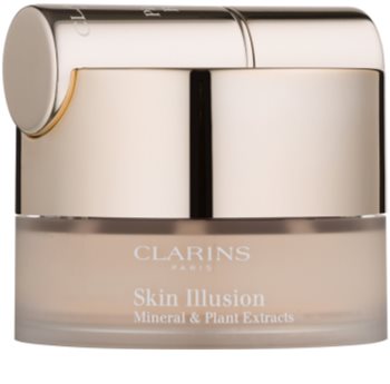 Clarins Face Make-Up Skin Illusion pudrasti make-up s čopičem