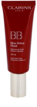 Clarins Face Make-Up BB Skin Detox Fluid BB krema z vlažilnim učinkom SPF 25