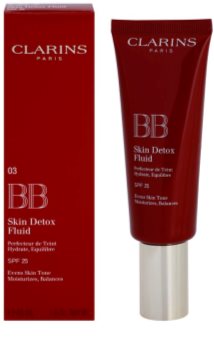Clarins Face Make-Up BB Skin Detox Fluid krem BB o działaniu nawilżającym SPF 25