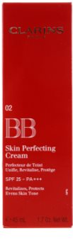 Clarins Face Make-Up BB Skin Perfecting Cream BB krema za brezhiben in enoten videz kože SPF 25
