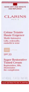 Clarins Super Restorative Regenerating Anti-Wrinkle Tinted Moisturiser SPF 20