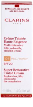 Clarins Super Restorative regeneráló tonizáló krém a ráncok ellen SPF 20