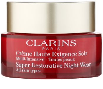 Clarins Super Restorative noční revitalizační krém pro všechny typy pleti
