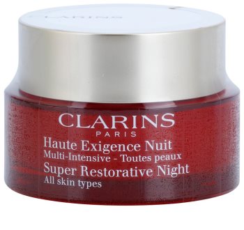 Clarins Super Restorative éjszakai krém az öregedés összes jele ellen minden bőrtípusra