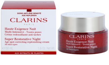 Clarins Super Restorative éjszakai krém az öregedés összes jele ellen minden bőrtípusra