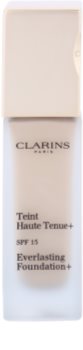 Clarins Face Make-Up Everlasting Foundation+ дълготраен течен фон дьо тен SPF 15