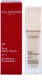 Clarins Face Make-Up Everlasting Foundation+ dolgoobstojni tekoči puder SPF 15