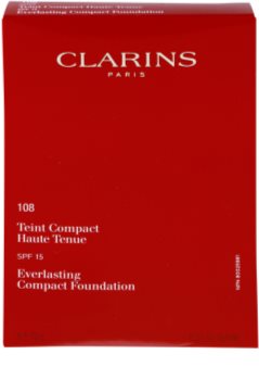 Clarins Face Make-Up Everlasting Compact Foundation machiaj compact persistent SPF 15
