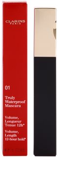 Clarins Eye Make-Up Truly Waterproof водостійка туш для вій для збільшення об'єму вій