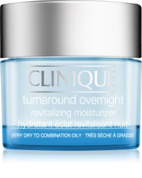 Clinique Turnaround nočný revitalizačný krém pre suchú a zmiešanú pleť