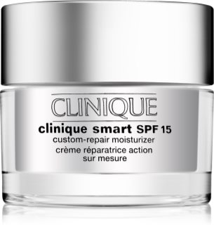 Clinique Clinique Smart denný hydratačný krém proti vráskam pre suchú a zmiešanú pleť SPF 15