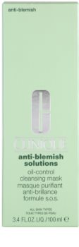 Clinique Anti-Blemish Solutions čistilna maska za mastno in mešano kožo