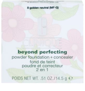 Clinique Beyond Perfecting machiaj sub formă de pudră cu corectorul 2 in 1