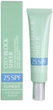 Clinique City Block Sheer schützende Gesichtscreme SPF 25
