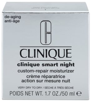 Clinique Clinique Smart Crema de noapte hidratanta anti-rid uscata si foarte uscata