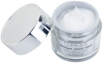 Clinique Clinique Smart creme hidratante de noite antirrugas para pele seca e mista