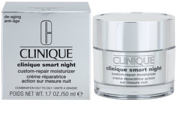 Clinique Clinique Smart vlažilna nočna krema proti gubam za mešano do mastno kožo