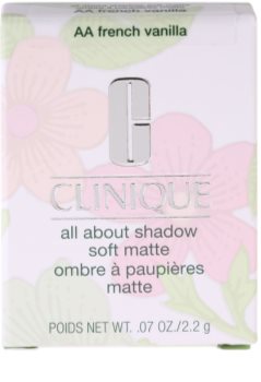 Clinique All About Shadow Soft Matte тіні для повік