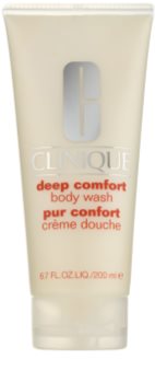 Clinique Deep Comfort gel de duche suave para todos os tipos de pele