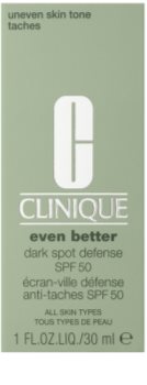 Clinique Even Better crema protectora con color antimanchas oscuras SPF 50