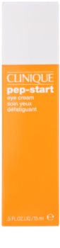 Clinique Pep-Start crema hidratante para contorno de ojos antibolsas y antiojeras