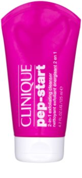 Clinique Pep-Start reinigendes Peeling-Gel 2 in 1