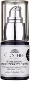 Clochee Simply Organic rozjasňujúci a povzbudzujúci očný krém proti opuchom a tmavým kruhom