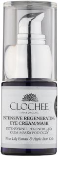 Clochee Simply Organic intensive regenerierende Creme-Maske fur den Augenbereich