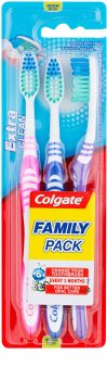 Colgate Extra Clean Zahnbürste Medium 3 pc