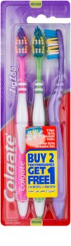 Colgate Zig Zag Medium Toothbrushes 3 pcs