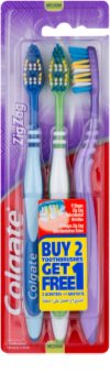 Colgate Zig Zag зубні щіточки medium 3 шт