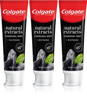 Colgate Natural Extracts Charcoal + White избелваща паста за зъби с активен въглен