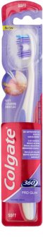 Colgate 360° Pro Gum spazzolino da denti per gengive sensibili soft