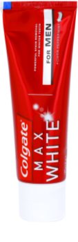 Colgate Max White Men dentífrico de branqueamento para um cuidado completo para homens