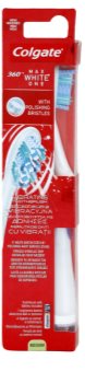 Colgate Max White One 360° vibrační zubní kartáček s baterií medium